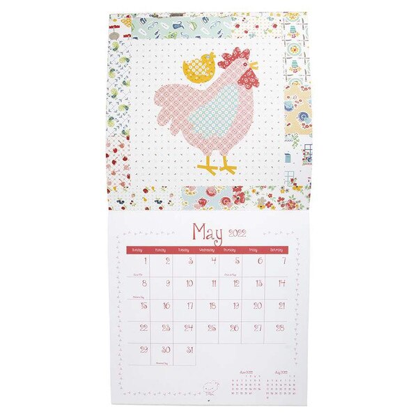 Lori Holt 2022 Chicken Salad Calendar Riley Blake Designs